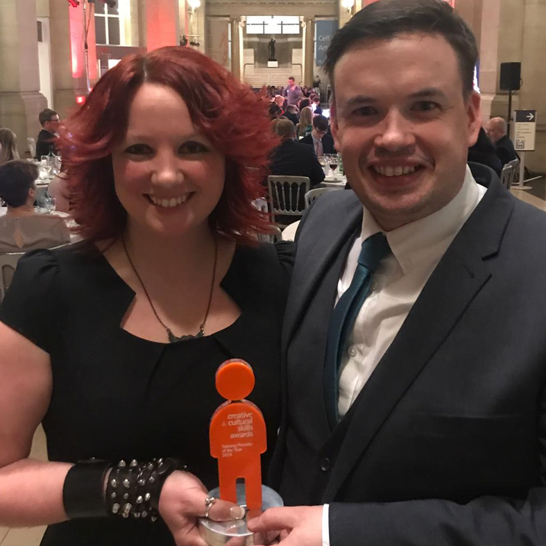 Training Provider of the Year - Creative & Cultural Skills Awards 2019