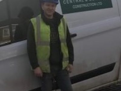 Tom Blount - bricklaying apprentice