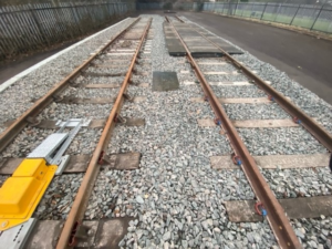 Image of a rail track