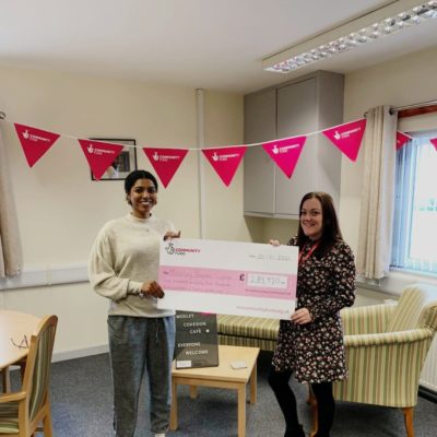 COLLEGE STUDENT NETS £280,000 NATIONAL LOTTERY FUNDING TO RUN COMMUNITY SUPPORT PROJECT