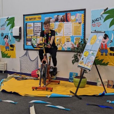 STUDENTS PEDALLING THEIR WAY TO BETTER MENTAL HEALTH