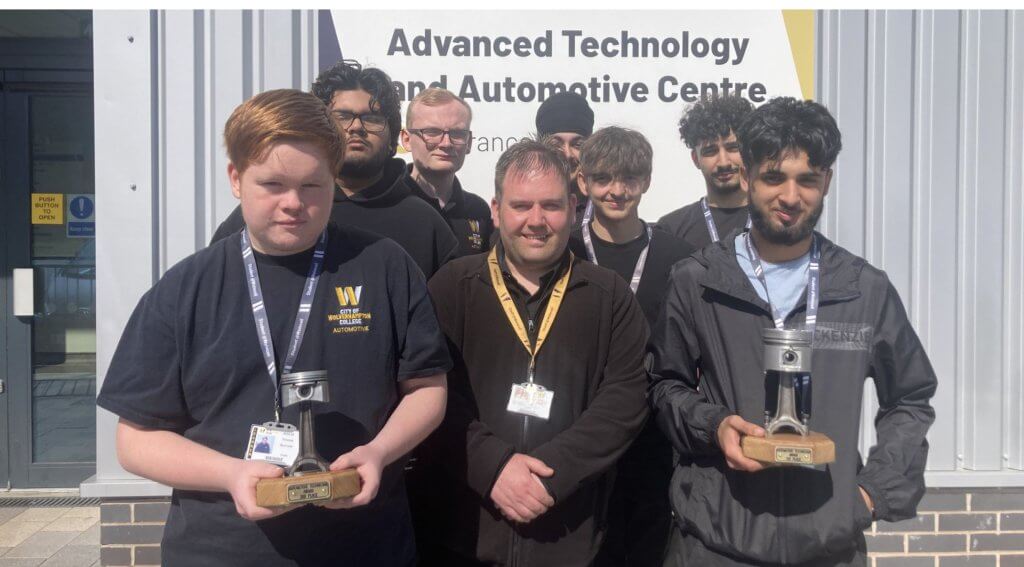 Students take pole position in automotive competition